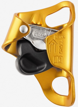 PETZL CROLL-L COMPACT ROPE ASCENDER FOR 8MM-13MM ROPE