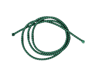 5/32 Multi-Colored (Green With White & Black) Fibertex Bungee Cord