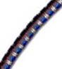 5/32 Multi-Colored (Brown With White & Blue) Fibertex Bungee Cord