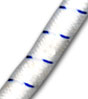 1/2 WHITE WITH BLUE TRACER OCEFIBER BUNGEE CORD #9007