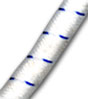 13/32 WHITE WITH BLUE TRACER OCEFIBER BUNGEE CORD #9007
