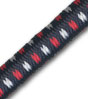 13/32 BROWN WITH BLACK & RED FIBERTEX BUNGEE CORD #9005