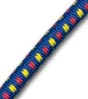 5/16 BLUE WITH RED & YELLOW FIBERTEX BUNGEE CORD #9005
