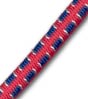 5/16 RED WITH WHITE & BLUE FIBERTEX BUNGEE CORD #9005