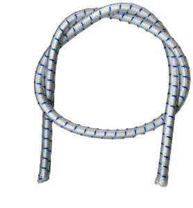 5/16 WHITE W/BLUE OCEFIBER BUNGEE CORD #9007