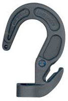 8MM & 9MM Black Adjustable Plastic Bungee Hook W/O Safety Latch