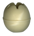 25mm Beige Toggle Ball for 4mm & 5mm Bungee