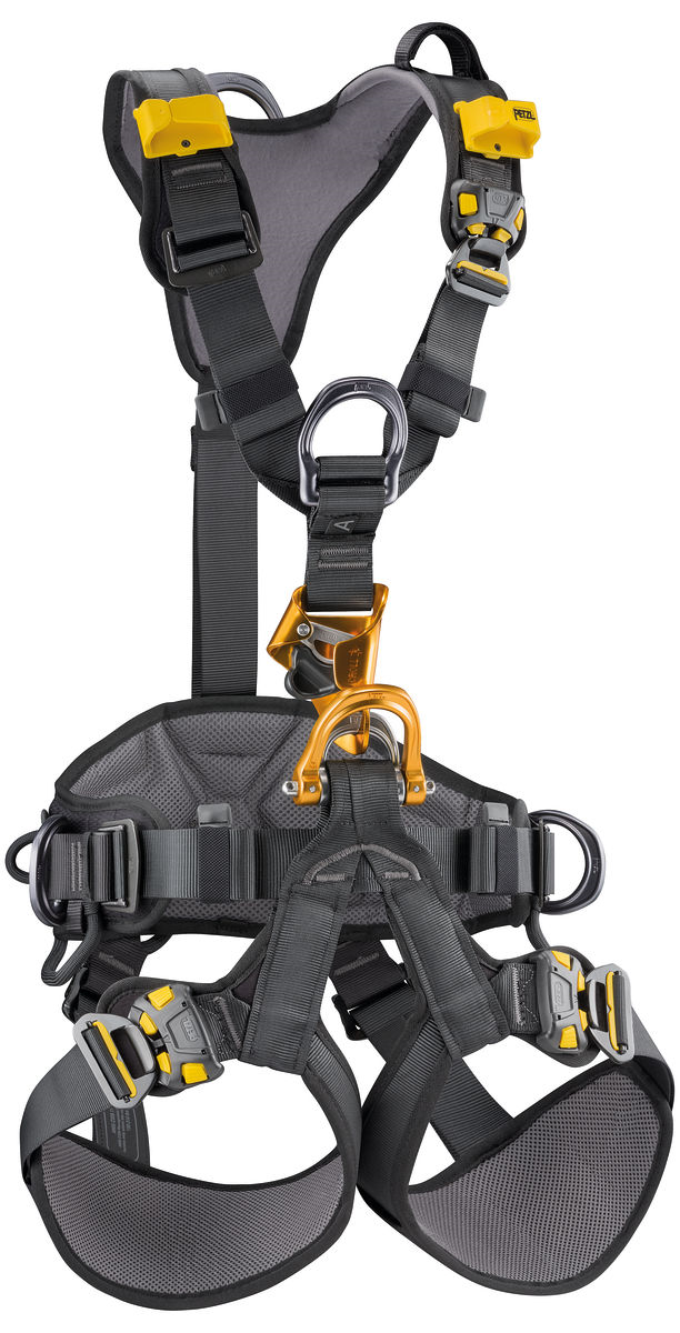 PETZL ASTRO BOD FAST FULL BODY HARNESS, BLK, SIZE 0