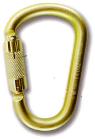 PEAR SHAPE STEEL CARABINER WITH KEEPER PIN Z-359.12 2007 1 OPENING 35KN