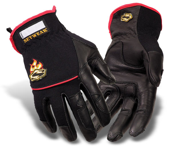 Hot Hands Setwear Gloves Black/Red - SHH-05-007 thru 012