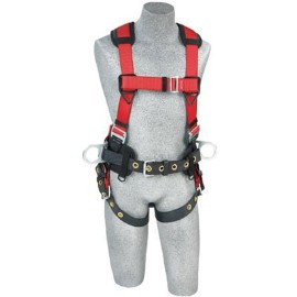PROTECTA CONSTRUCTION HARNESS W/ 3D RINGS, CONSTRUCTION TB, SMALL