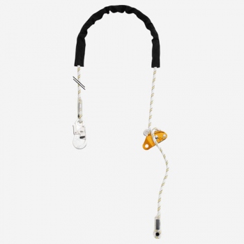 Petzl, Grillon Hook, Adjustable Work Positioning Lanyard with Hook Connector - 2M
