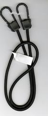 3/8 X 48 Black Fibertex Bungee Cord with Titan II Hooks