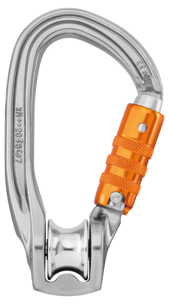 Petzl Rollclip Z H-Frame Triact-Lock Pulley Carabiner