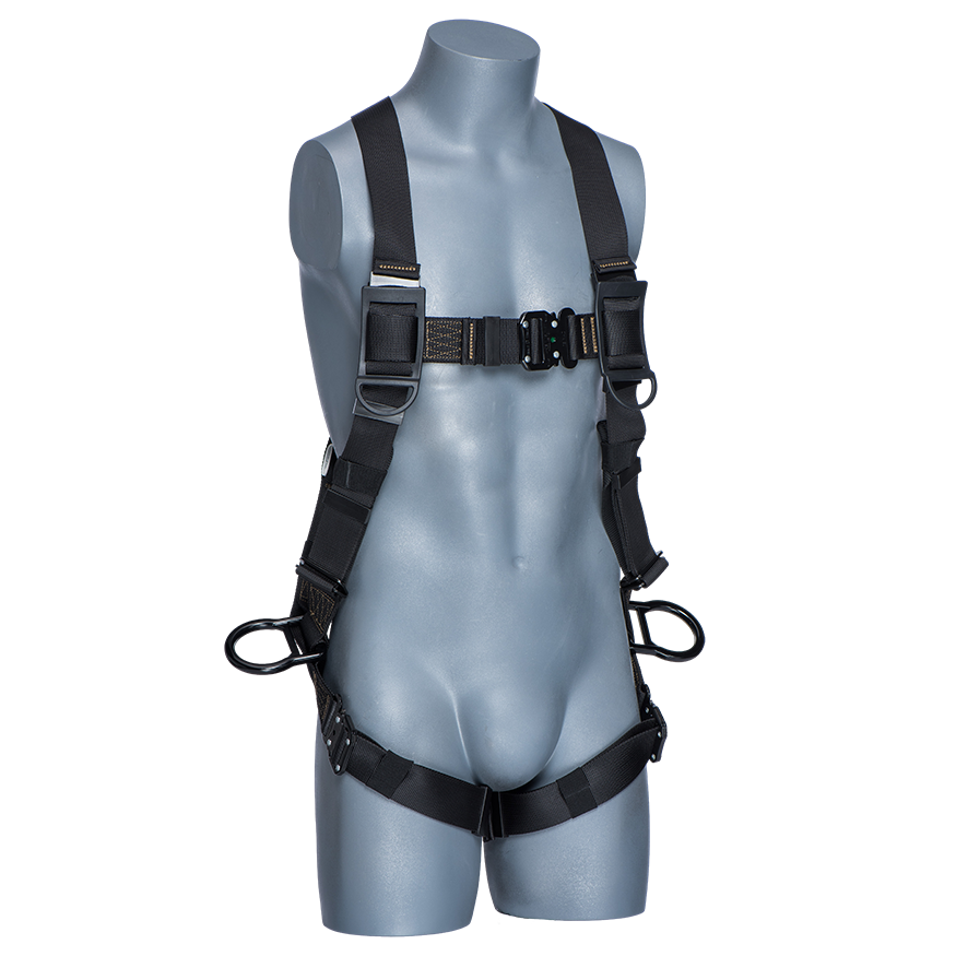 Rigger Safety Black 3D ring Harness- Universal