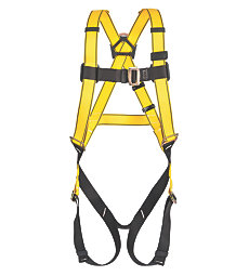 MSA Workman Back D-ring Qwik-Fit leg and chest straps Harness- X Large