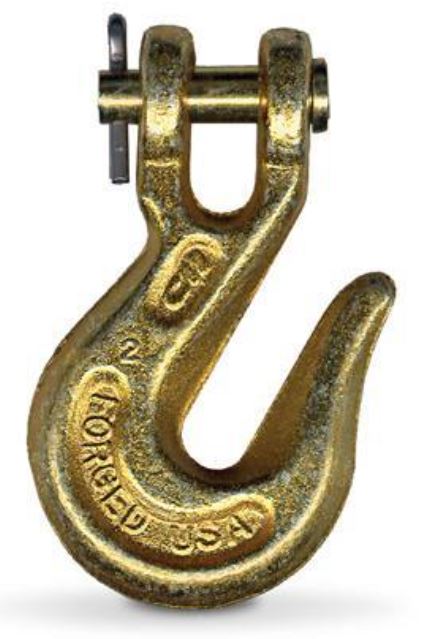 5/16 CM CLEVIS GRAB HOOK FOR GRADE 70 TRANSPORT CHAIN, WLL 4700 LBS, DOMESTIC