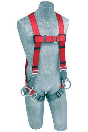 PROTECTA POSITIONING HARNESS W/ 3D RINGS, TB LEGS, MED/LRG