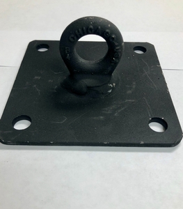4 X 4 Rigging Plate with Welded Pad Eye