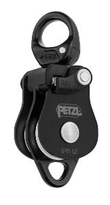SPIN L2 DOUBLE PULLEY, BLACK
