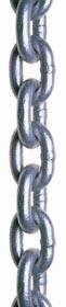 HOT DIPPED GALVANIZED PROOF COIL CHAIN, SYSTEM 3, 1/4,