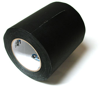 6 X 30 YARDS SOLID BLACK CABLE PATH TAPE