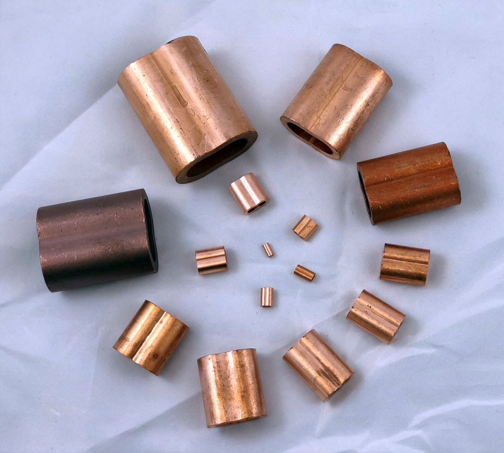 NICOPRESS,Stophülse Kupfer 1/16" 1.5/1.7mm rund 10 St. NTS011C-10 