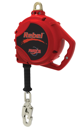 Protecta Rebel Self Retracting Lifeline with 5mm Galvanized Cable 15 Ft.
